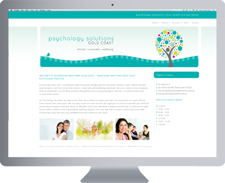 Psycology Solutions Gold Coast - Gold Coast Website Design 